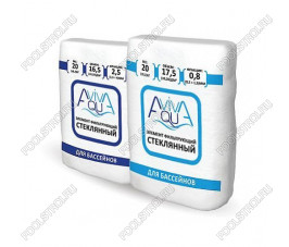 Песок стеклянный 0,5-1,5 20кг Aquaviva М Песок стеклянный 0,5-1,5 20кг Aquaviva М