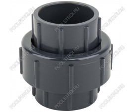 Муфта разборная ПВХ с уплотнением из EPDM 63 мм