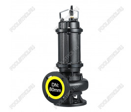 Канализационный насос AquaViva 80WQ40-13-3(DN80,Q=40,H=13,P=3kW,380V)