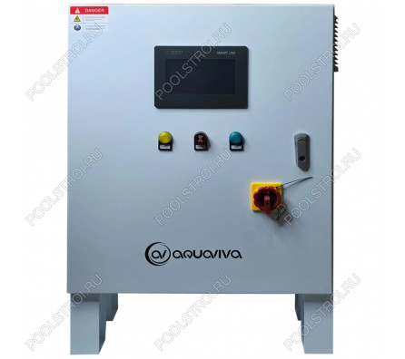 Уф установка AquaViva AVMUV 650, до 650м3, DN350, 4*3КВт Автоочист, UV дат. , t дат.,сенс.дисп